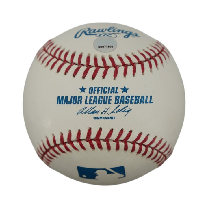Pete Rose Cincinnati Reds Signed Inscribed 4256 OMLB Baseball (Steiner COA)