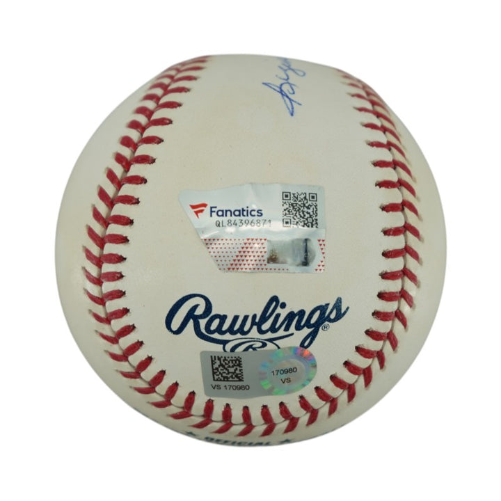 Reggie Jackson New York Yankees Autographed Full Name Inscribed OMLB Baseball Fanatics