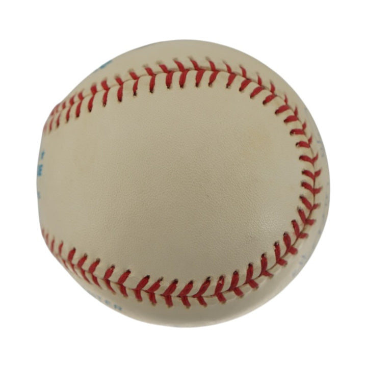Yogi Berra New York Yankees Autographed Signed Stat Baseball (Steiner COA)