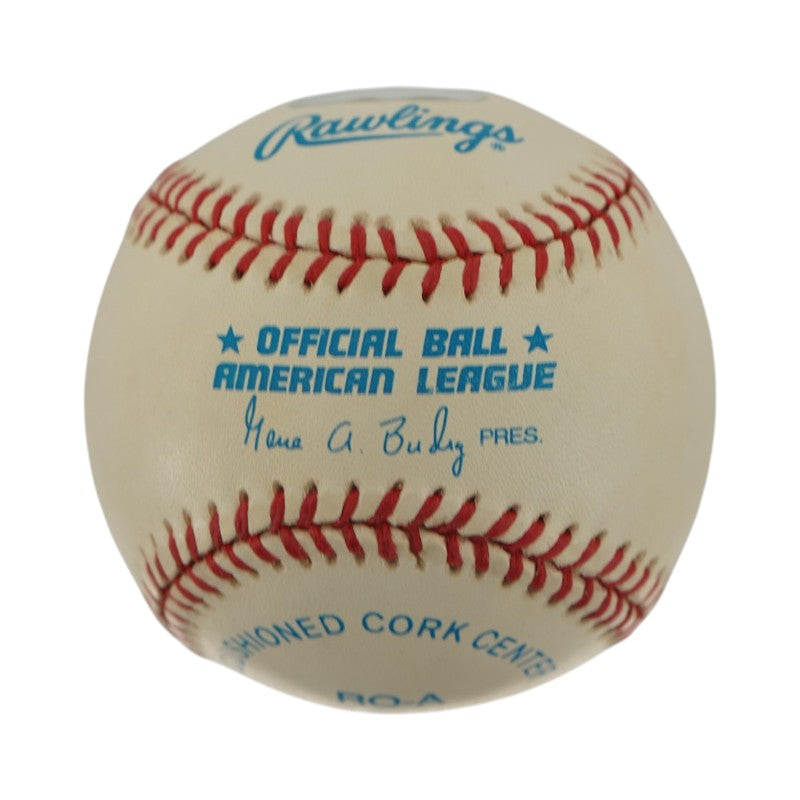 Yogi Berra New York Yankees Autographed Signed Stat Baseball (Steiner COA)