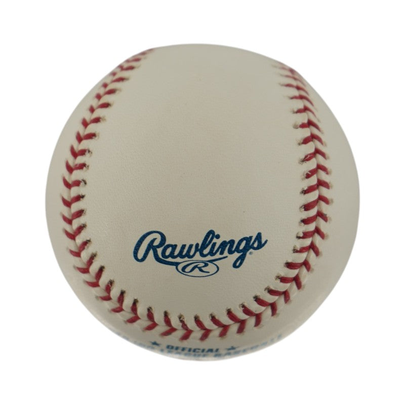 Bob Feller Cleveland Indians Autographed HOF 62 OMLB Baseball (Fanatics)