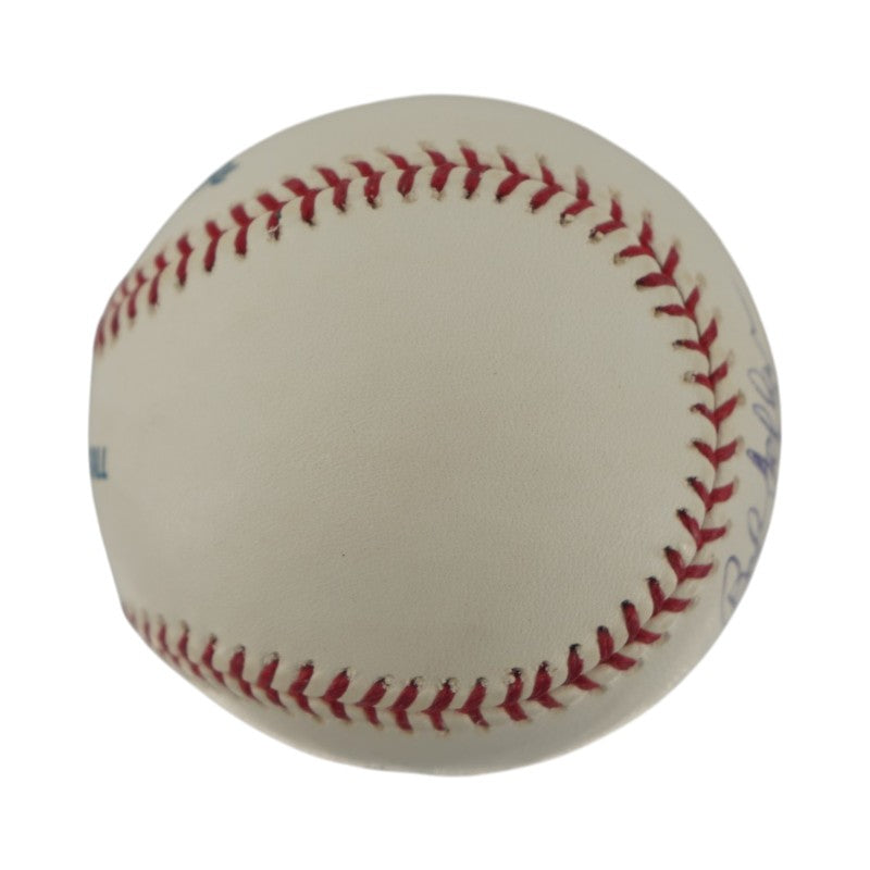 Bob Feller Cleveland Indians Autographed HOF 62 OMLB Baseball (Fanatics)
