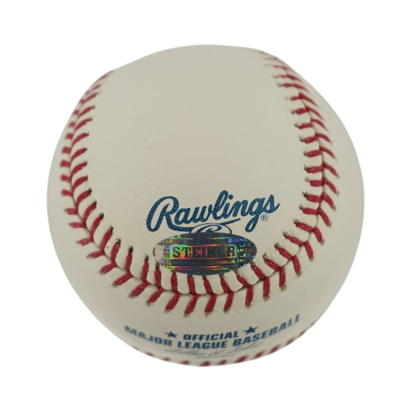 Mariano Rivera New York Yankees Signed Inscribed 602 Saves Baseball (Steiner Holo)