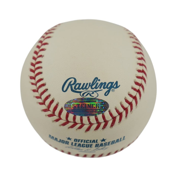Mariano Rivera New York Yankees Signed Inscribed 602 Saves Baseball (Steiner Holo)