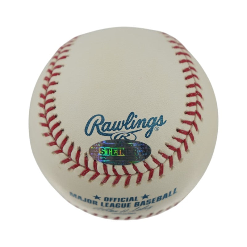Mariano Rivera New York Yankees Signed Inscribed 602 Saves Baseball (Steiner Holo)