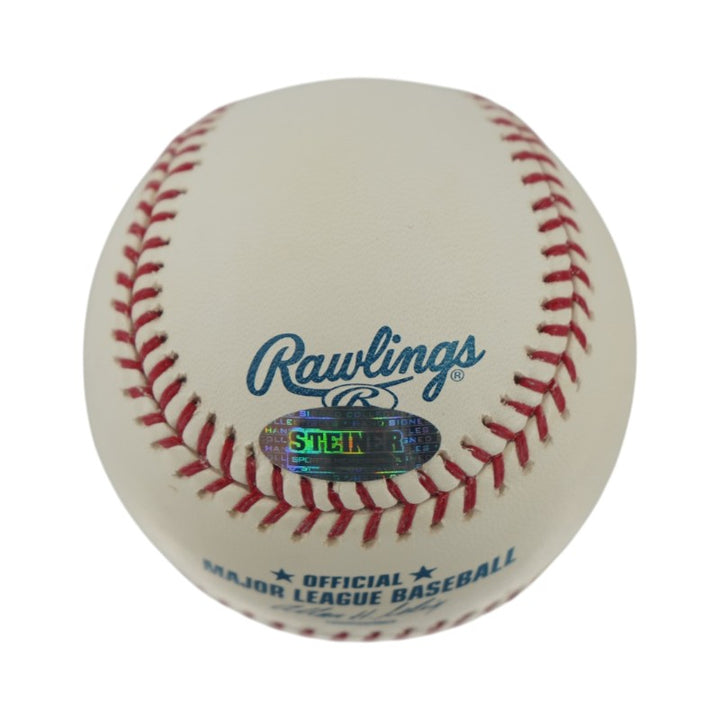 Mariano Rivera New York Yankees Signed Inscribed 602 Saves Baseball (Steiner Holo)