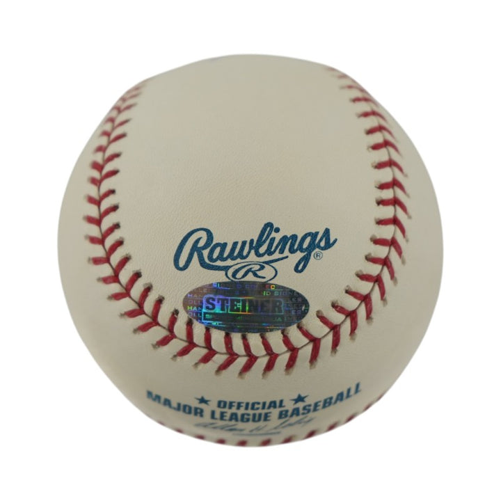 Mariano Rivera New York Yankees Signed Inscribed 602 Saves Baseball (Steiner Holo)