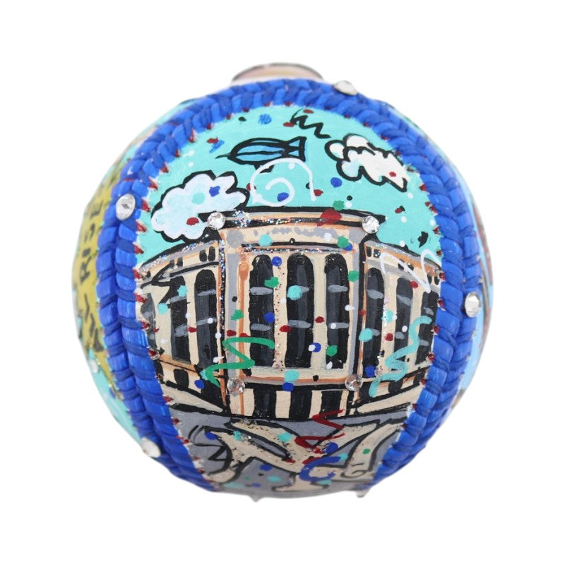 Aaron Judge New York Yankees Signed Fazzino Pop Art Baseball MLB/Fanatics Holo