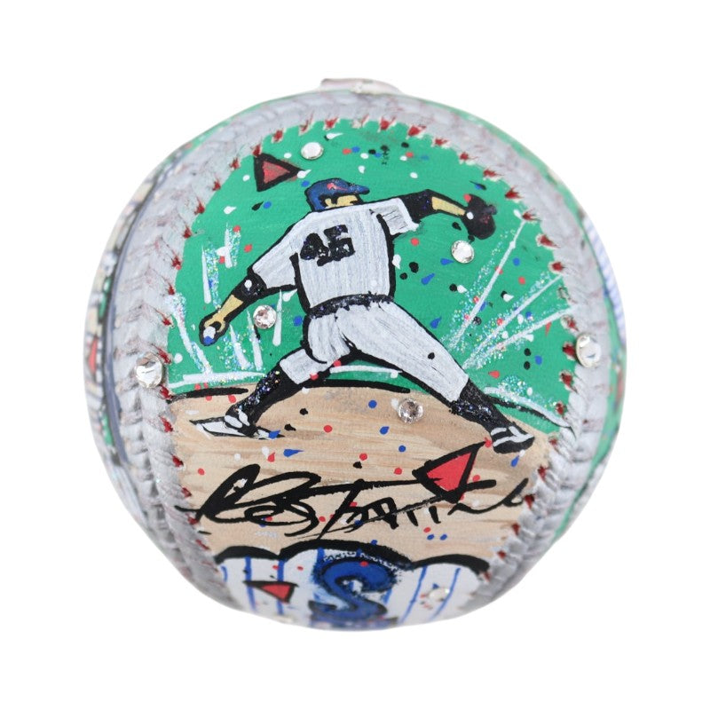 Andy Pettitte New York Yankees Signed Fazzino Pop Art Baseball MLB/Fanatics Holo
