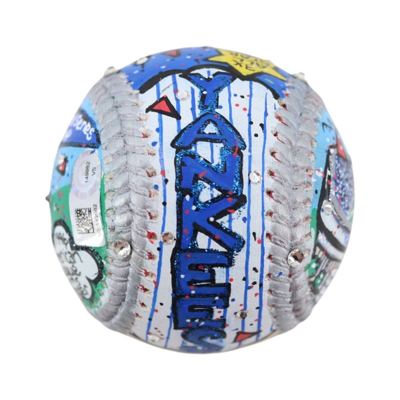 Andy Pettitte New York Yankees Signed Fazzino Pop Art Baseball MLB/Fanatics Holo