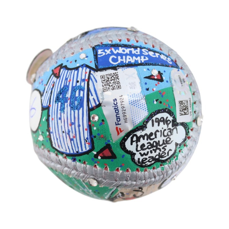 Andy Pettitte New York Yankees Signed Fazzino Pop Art Baseball MLB/Fanatics Holo