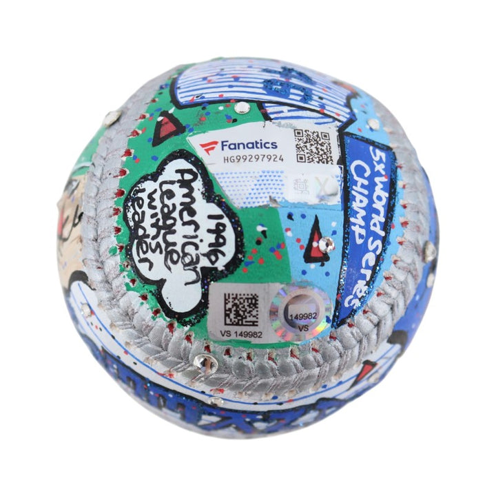 Andy Pettitte New York Yankees Signed Fazzino Pop Art Baseball MLB/Fanatics Holo