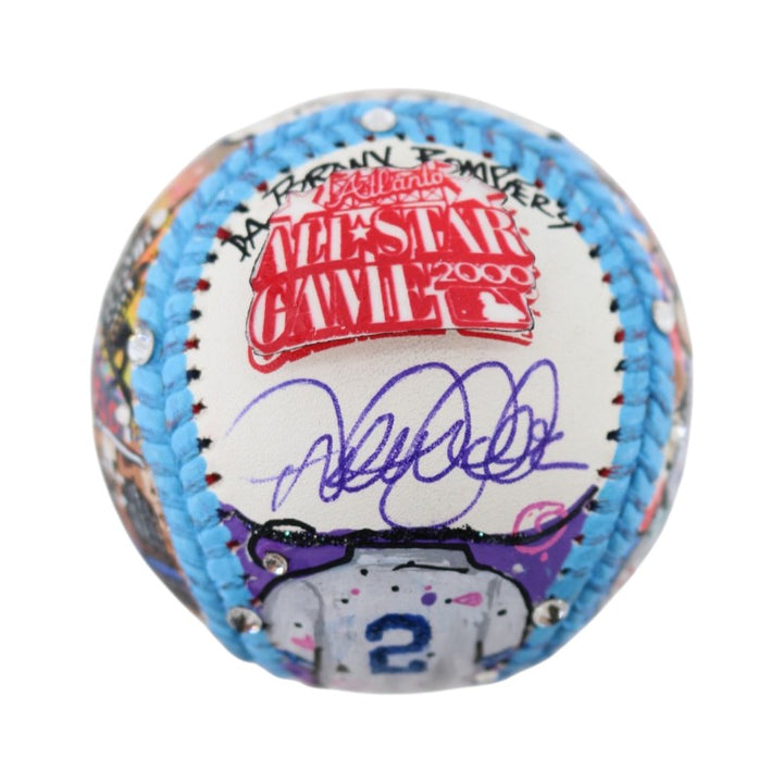 Derek Jeter Yankees Signed Fazzino Pop Art 2000 ASG Baseball MLB/Fanatics Holo
