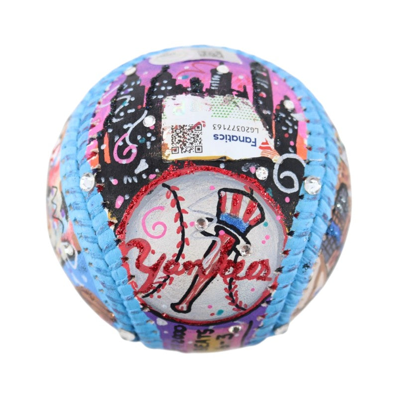 Derek Jeter Yankees Signed Fazzino Pop Art 2000 ASG Baseball MLB/Fanatics Holo