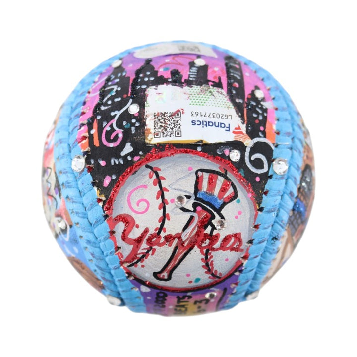 Derek Jeter Yankees Signed Fazzino Pop Art 2000 ASG Baseball MLB/Fanatics Holo
