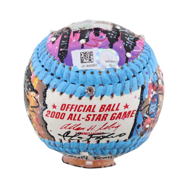 Derek Jeter Yankees Signed Fazzino Pop Art 2000 ASG Baseball MLB/Fanatics Holo