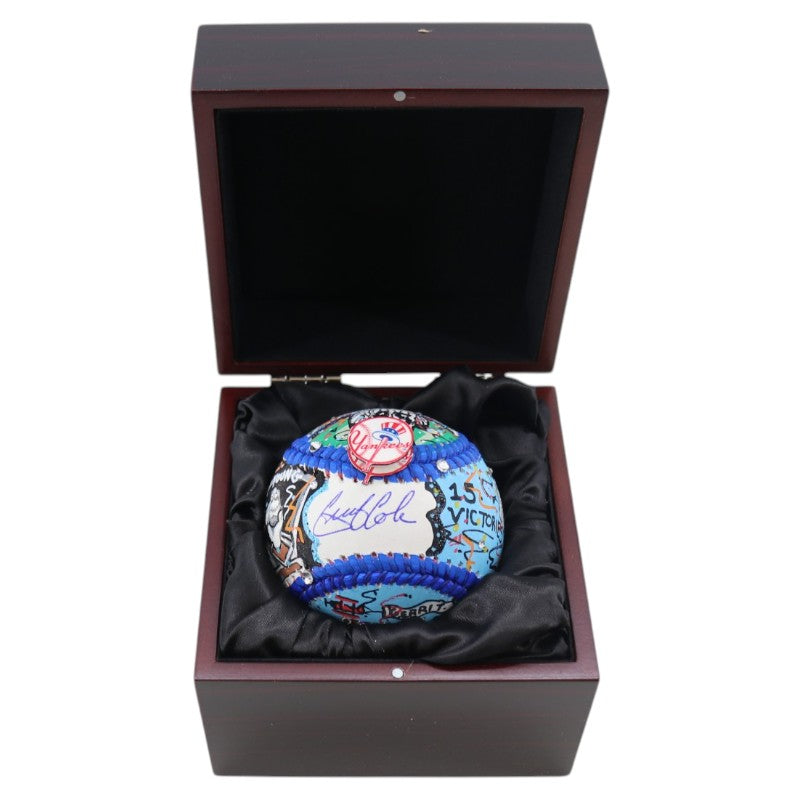 Gerrit Cole New York Yankees Signed Fazzino Pop Art Baseball MLB/Fanatics Holo
