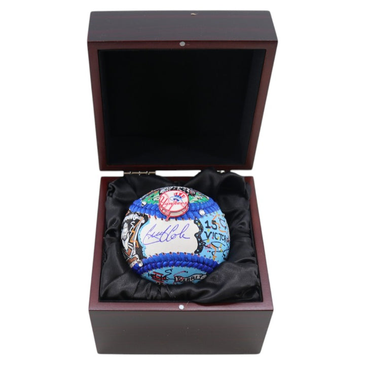 Gerrit Cole New York Yankees Signed Fazzino Pop Art Baseball MLB/Fanatics Holo