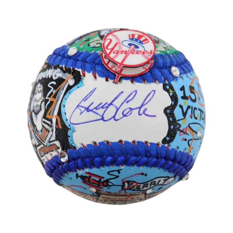 Gerrit Cole New York Yankees Signed Fazzino Pop Art Baseball MLB/Fanatics Holo
