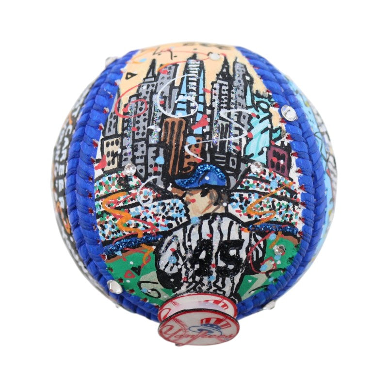 Gerrit Cole New York Yankees Signed Fazzino Pop Art Baseball MLB/Fanatics Holo