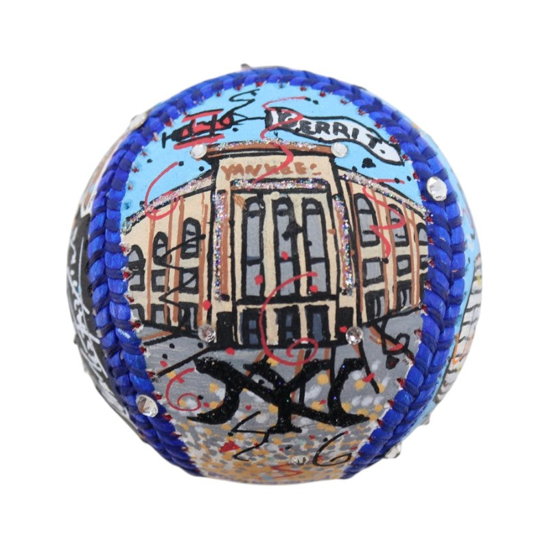 Gerrit Cole New York Yankees Signed Fazzino Pop Art Baseball MLB/Fanatics Holo