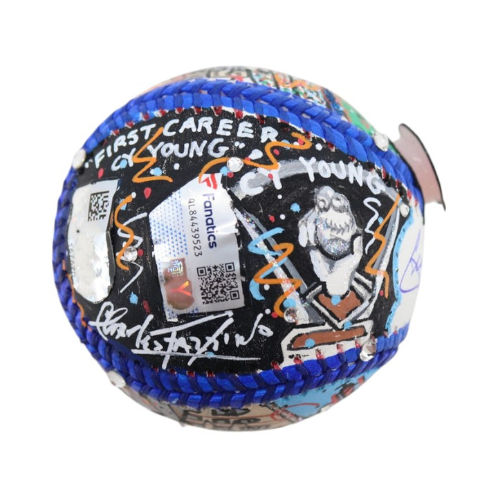 Gerrit Cole New York Yankees Signed Fazzino Pop Art Baseball MLB/Fanatics Holo