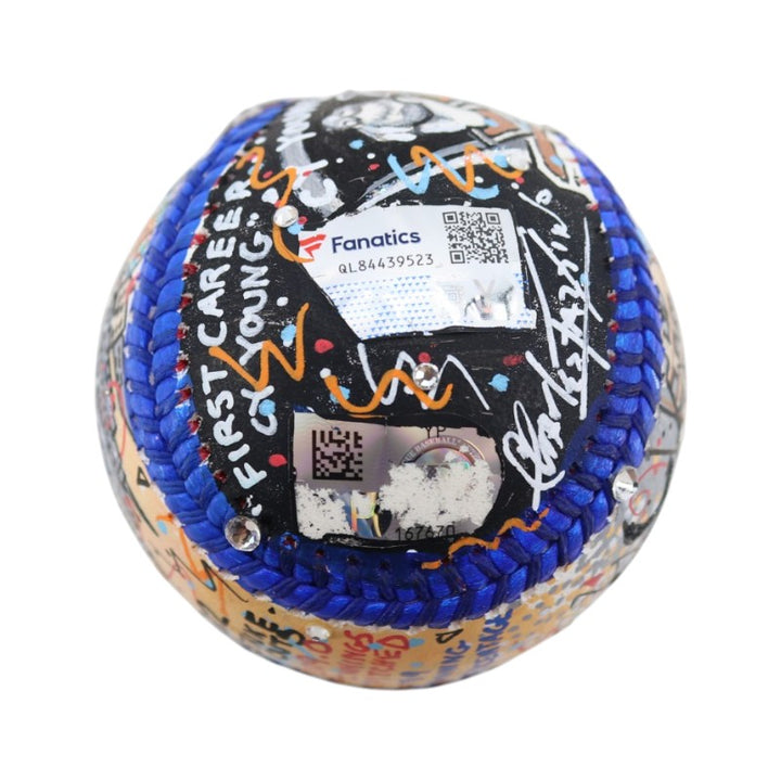 Gerrit Cole New York Yankees Signed Fazzino Pop Art Baseball MLB/Fanatics Holo