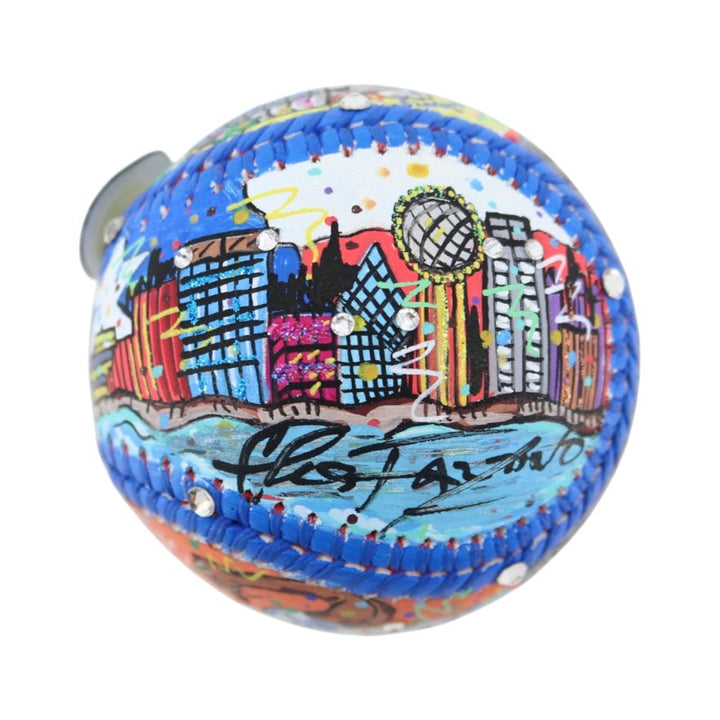 Micah Parsons Dallas Cowboys Signed Fazzino Pop Art Baseball Fanatics Holo