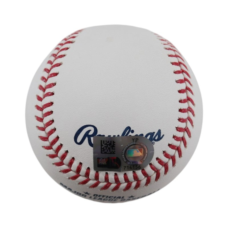 Nolan Ryan Texas Rangers Autographed Inscribed OMLB Baseball MLB Holo