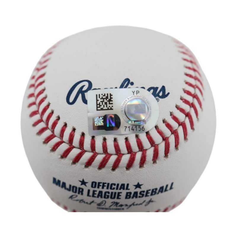 Nolan Ryan Texas Rangers Autographed Inscribed OMLB Baseball MLB Holo