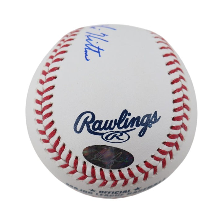 Nolan Ryan Texas Rangers Autographed Inscribed OMLB Baseball Nolan Ryan/SM Holo