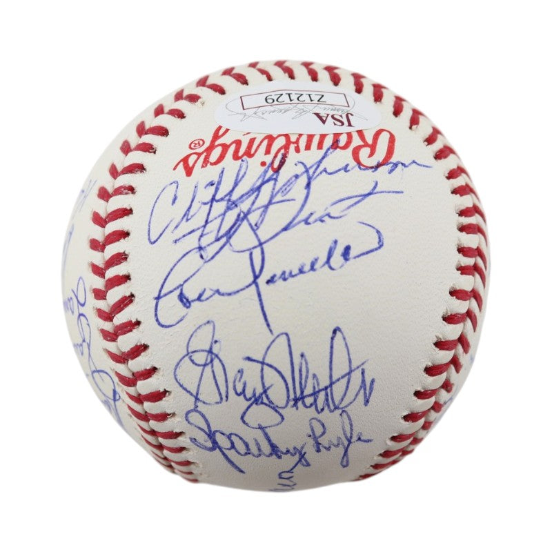Yankees 1978 World Series Champion Reunion Team Signed Baseball JSA Holo Only