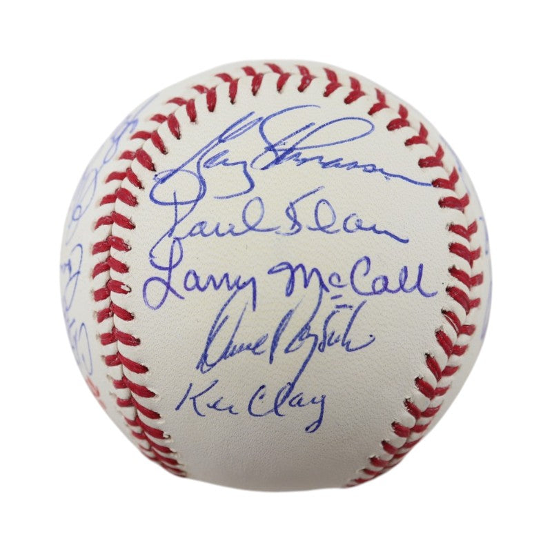 Yankees 1978 World Series Champion Reunion Team Signed Baseball JSA Holo Only