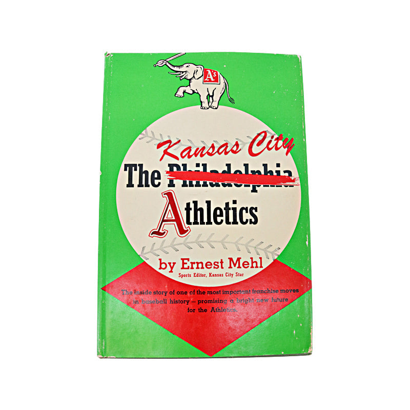 Roger Maris New York Yankees Autographed Signed Inscribed 'A Kansas City Athletics' Book (PSA LOA)