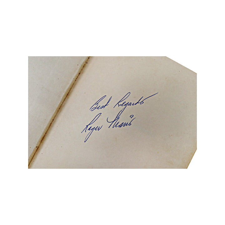 Roger Maris New York Yankees Autographed Signed Inscribed 'A Kansas City Athletics' Book (PSA LOA)