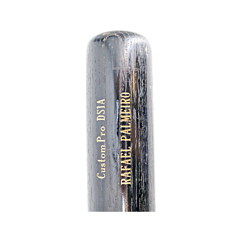 Rafael Palmeiro Rangers Cubs Orioles Autographed Signed Inscribed Old Hickory Bat (Palmeiro ASI Holo)