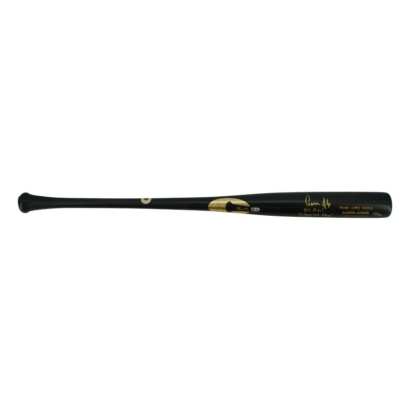 Aaron Judge New York Yankees Autographed Inscribed Chandler Game Model Bat LE 31/99 MLB Auth