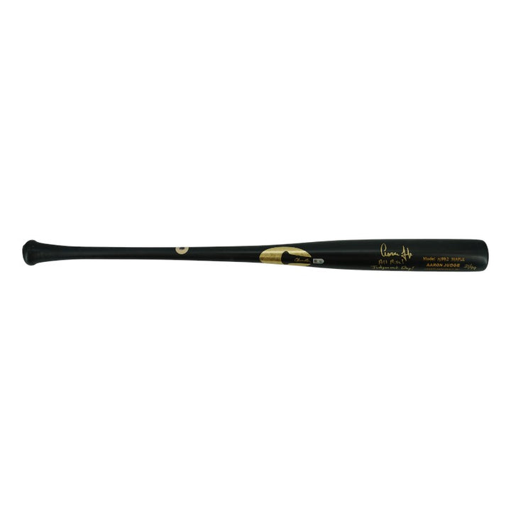 Aaron Judge New York Yankees Autographed Inscribed Chandler Game Model Bat LE 31/99 MLB Auth