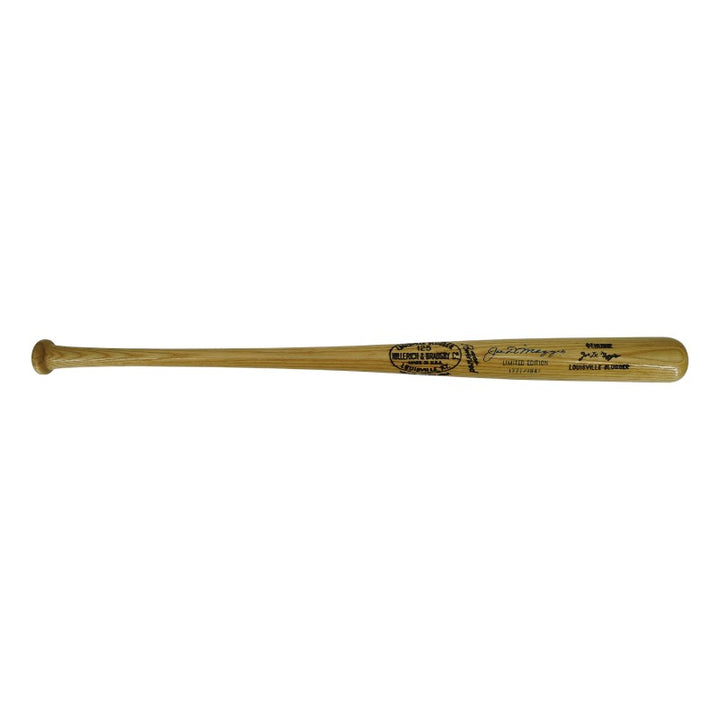 Joe DiMaggio New York Yankees Autographed Game Model Bat LE 1771/1941 JSA LOA
