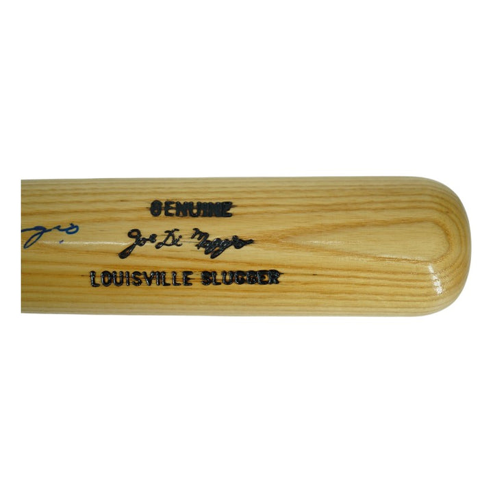Joe DiMaggio New York Yankees Autographed Game Model Bat LE 1771/1941 JSA LOA