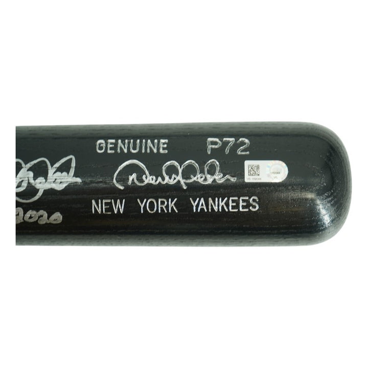 Derek Jeter New York Yankees Autographed Inscribed Louisville Slugger Game Model Bat MLB Auth