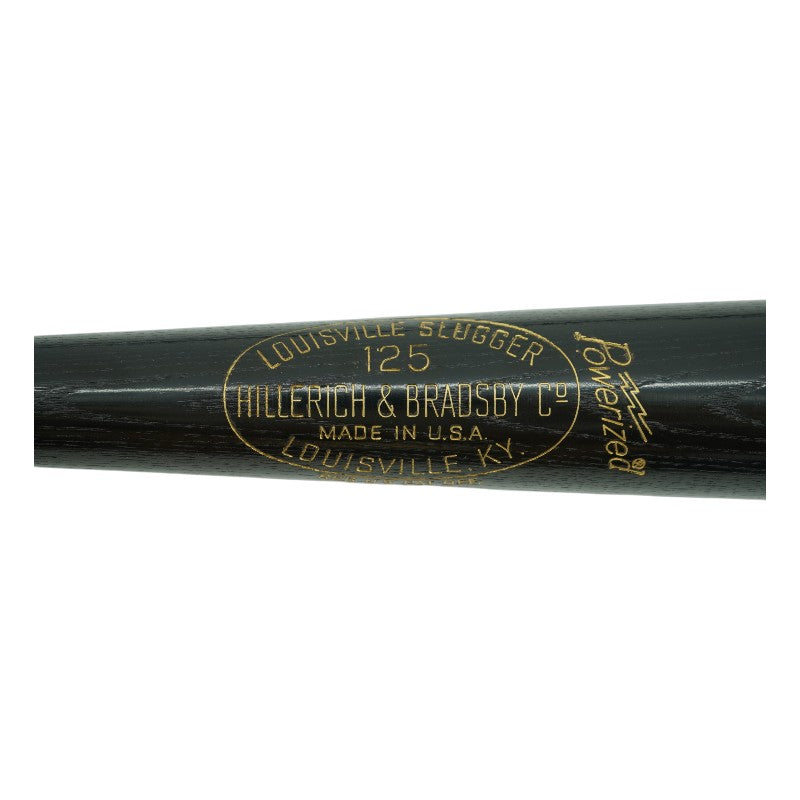 Mickey Mantle New York Yankees Autographed Inscribed Black Louisville Slugger Bat JSA LOA