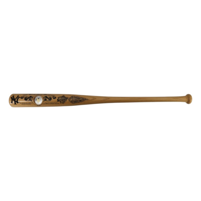 New York Yankees 1998 Season with Gold Coin Cooperstown Bat GW COA LE 40/500
