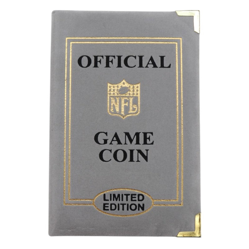 SB XLVII Seahwaks Broncos Highland Mint Official Game 24kt Gold Coin