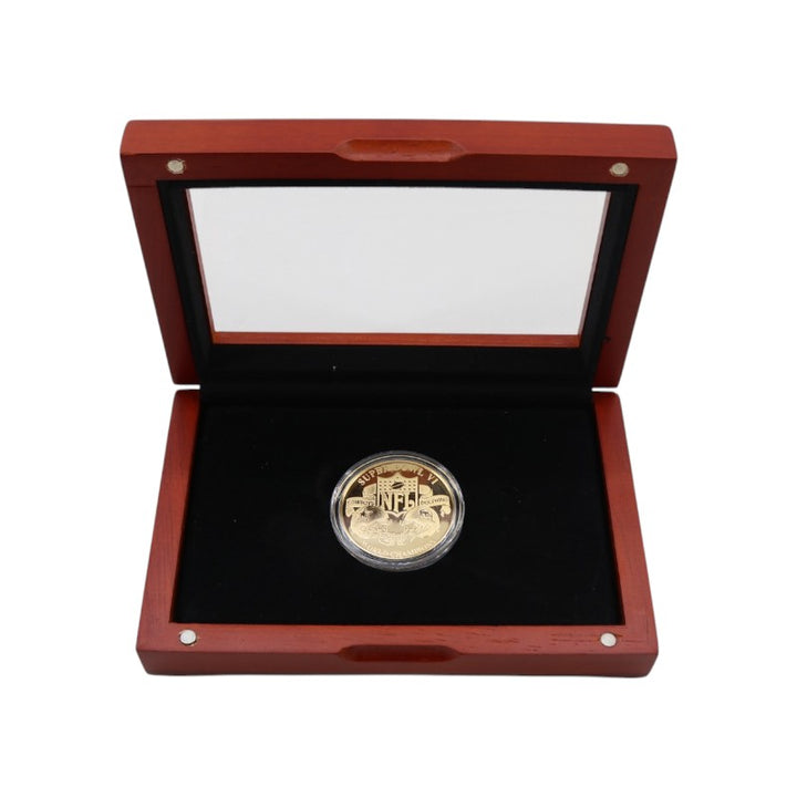 Dallas Cowboys Miami Dolphins SB VI Highland Mint Gold Game Coin LE 1/22