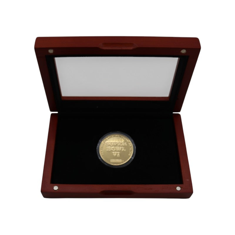 Dallas Cowboys Miami Dolphins SB VI Highland Mint Gold Game Coin LE 1/22