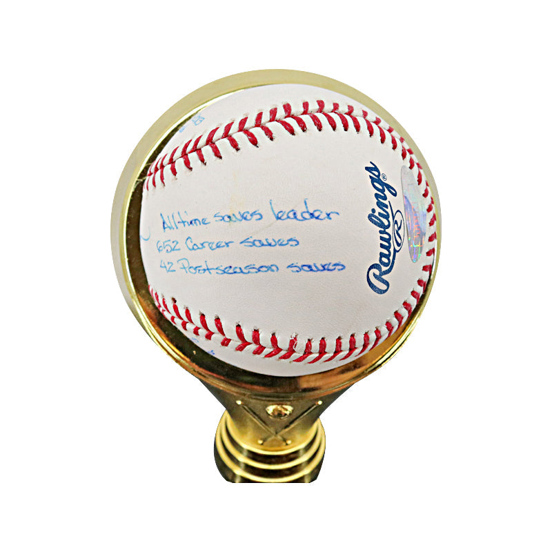Mariano Rivera New York Yankees Autographed Signed Multi Inscribed OMLB Baseball With Display Case LE #1/42 (Steiner COA)