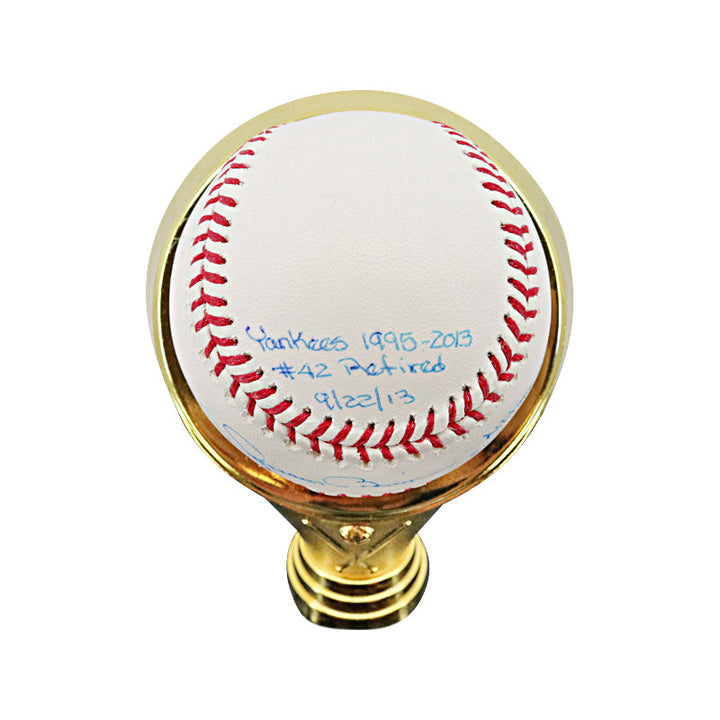Mariano Rivera New York Yankees Autographed Signed Multi Inscribed OMLB Baseball With Display Case LE #1/42 (Steiner COA)