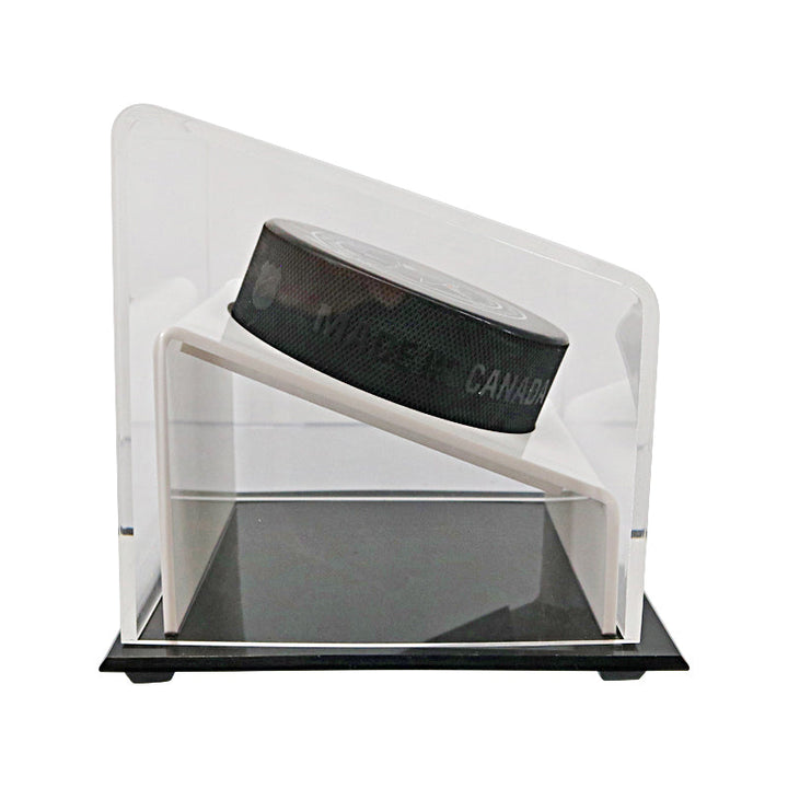 Barclay Goodrow San Jose Sharks Autographed Signed Sharks Logo Puck With Acrylic Display Case (Fanatics Auth)