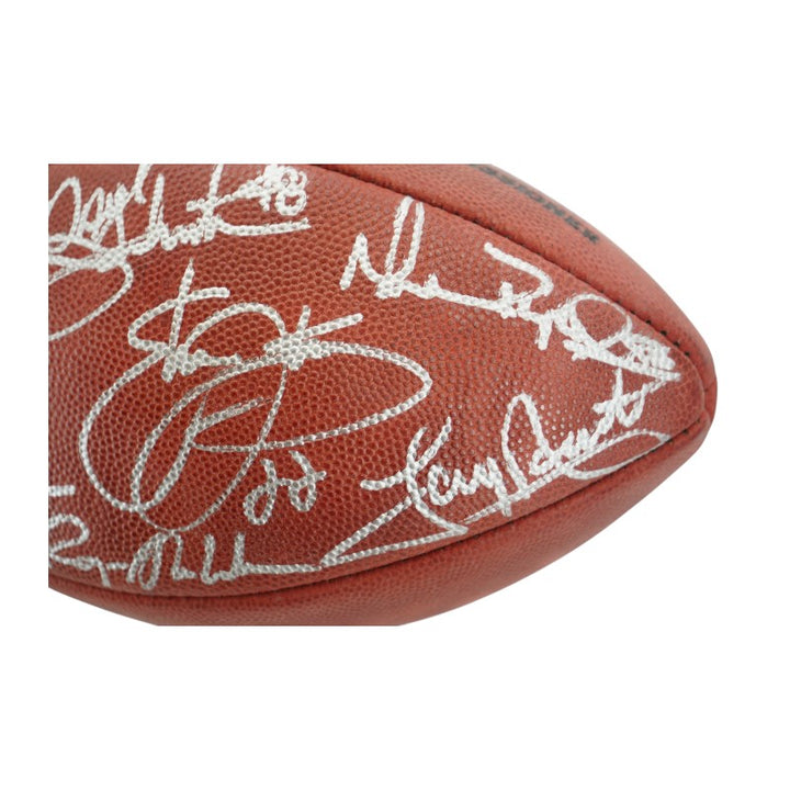Aikman Smith Irvin Staubach Dallas Cowboys Legends Autographed Football HM COA
